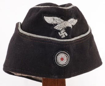 WWII GERMAN LUFTWAFFE PANZER OVERSEAS CAP