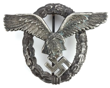 WWII GERMAN REICH PILOT OBSERVER BADGE