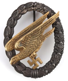 WWII GERMAN LUFTWAFFE FALLSCHIRMJAGER BADGE
