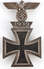 WWI IRON CROSS FIRST CLASS WITH 1939 SPANGE