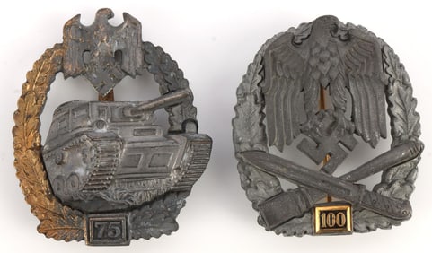 WWII GERMAN TANK DESTRUCTINO AND GENERAL ASSAULT