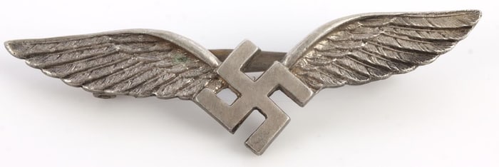 WWII GERMAN CIVILIAN RADIO OPERATOR FLIGHT WINGS