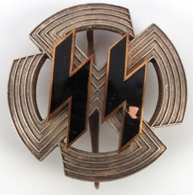 WWII GERMAN THIRD REICH SS SPORTS BADGE