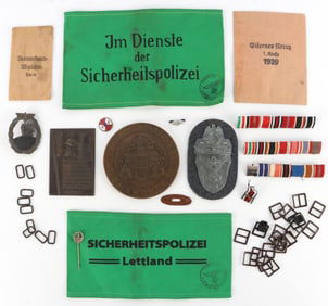 WWII ITEMS OF GERMAN THIRD REICH INTEREST