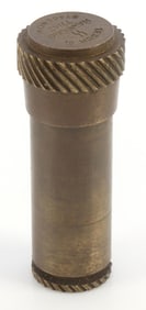 WWII GERMAN SS CIANIDE BRASS AMPOULE