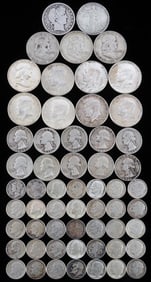 $12.50 FACE VALUE 90% SILVER U.S. COIN LOT MIXED