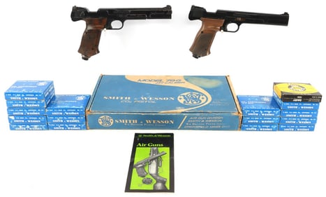 2 VINTAGE SMITH & WESSON AIR PISTOLS MODEL 78G 79G