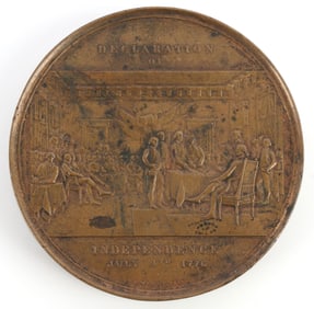 GW-183 BRONZE DECLARATION OF INDEPENDENCE SEAL