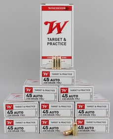 500 RDS WINCHESTER 45 AUTO 230 GR FMJ AMMO