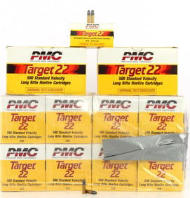5000 ROUNDS .22LR PMC TARGET 22 VINTAGE AMMO
