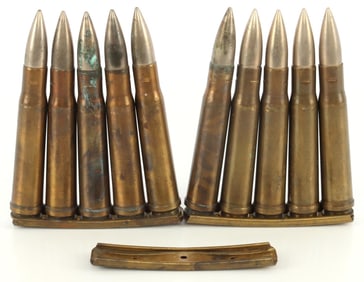 WWII 10 ROUNDS .55 BOYS BRITISH ANTI-TANK AMMO