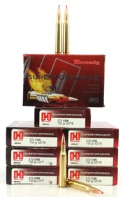 160 RDS HORNADY 270 WIN 130 GR SST AND CX AMMO
