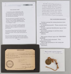 WWII GERMAN THIRD REICH SONDERKOMMANDO TAG