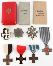 WWII GERMANY ITALY JAPAN MILITARY MEDAL LOT