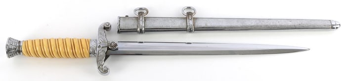 WWII GERMAN THIRD REICH HEER DAGGER WKC BLADE