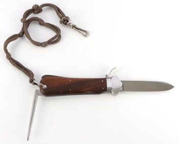WWII GERMAN FALLSCHIRMJAGER GRAVITY KNIFE BY SMF