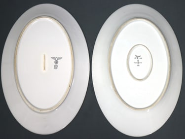 WWII GERMAN THIRD REICH SERVING PLATTERS