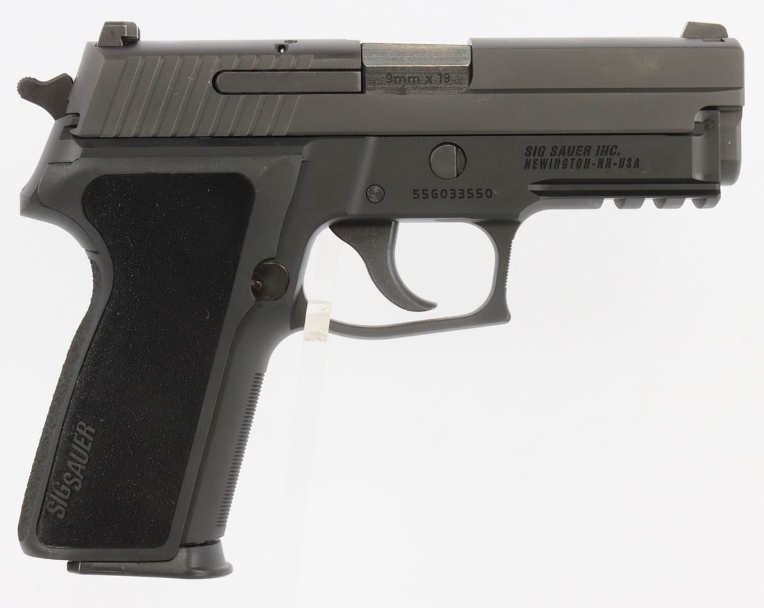 SIG SAUER P229 NITRON 9MM SEMI AUTO PISTOL NIB: New in box Sig Sauer P229 Nitron semi-automatic pistol. Model 229R-9-BSS-CA. Includes two (2) 10-round magazines. FFL required for transfer. No international shipping. Know your state's firearm laws b