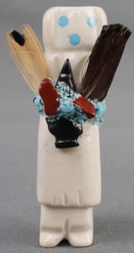 NATIVE ZUNI FIGURAL FETISH GIRL MARVELITA PHILLIPS