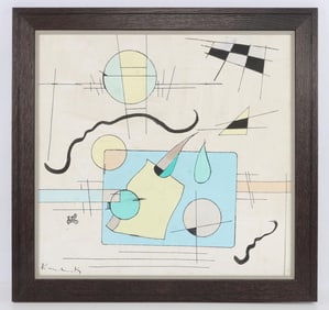 WASSILY KANDINSKY ABSTRACT COMPOSITION