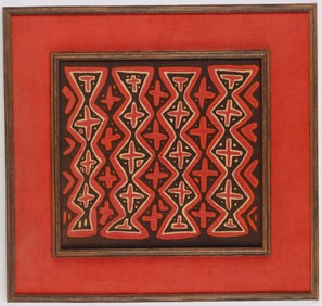 SOUTH AMERICAN INDIAN MOLA FABRIC ART
