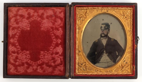 1865 CIVIL WAR NAMED CHIEF SURGEON DAGUERREOTYPE