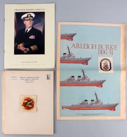 USS RALEIGH BURKE DDG51 AIRBORNE RESEARCH LIBRARY