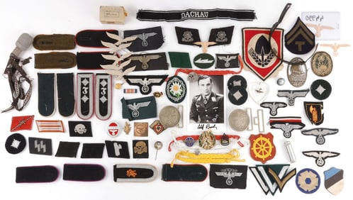 WWII GERMAN AND MORE MIXED LOT OF ITEMS