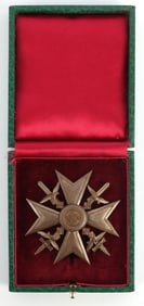 WWII GERMAN SPANISH CIVIL WAR CROSS W SWORDS