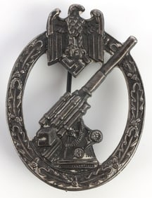 WWII GERMAN WEHRMACHT FLAK BADGE C.E. JUNCKER