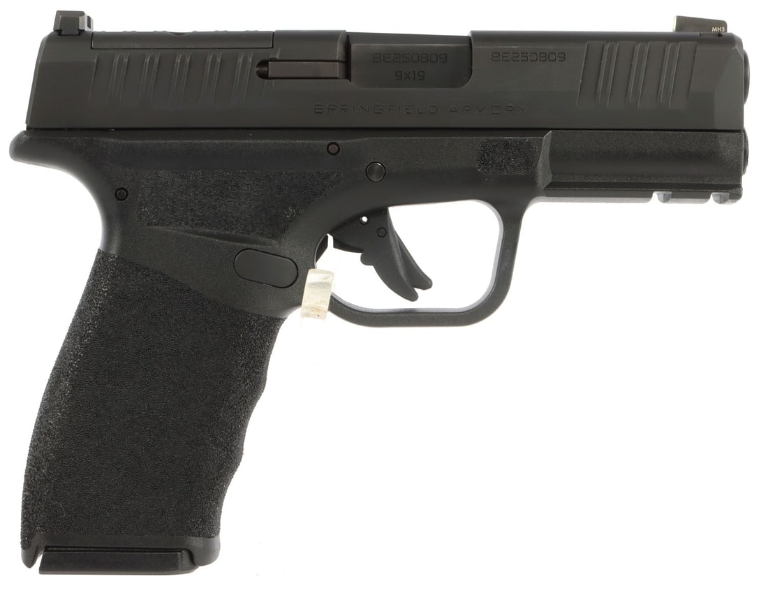 SPRINGFIELD HELLCAT PRO OSP 9MM OPTIC READY PISTOL: Springfield Armory Hellcat Pro OSP optic-ready semi-automatic carry pistol. Includes two (2) magazines and soft case. Used, very good condition. Mechanically fine, functions without issue. Bore is bri