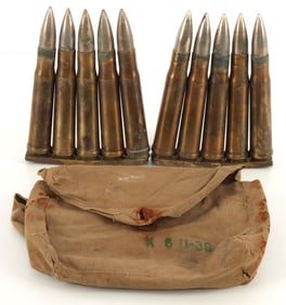 10 ROUND LOT WWII .55 BOYS BRITISH ANTI-TANK AMMO