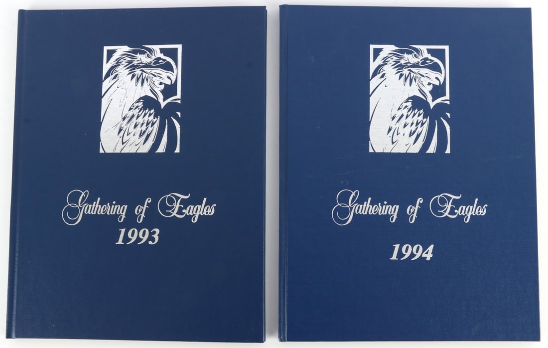 GATHERING OF EAGLES BOOKS PILOTS SIGNATURES YEAGER: Variety of signatures: Chuck Yeager to name and more. Each year the USAF Air Command and Staff College hosts it?s Gathering of Eagles program, an annual educational event geared to allow the local com