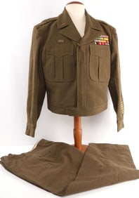IKE JACKET OF BRIGADIER GENERAL GEORGE A. REHM
