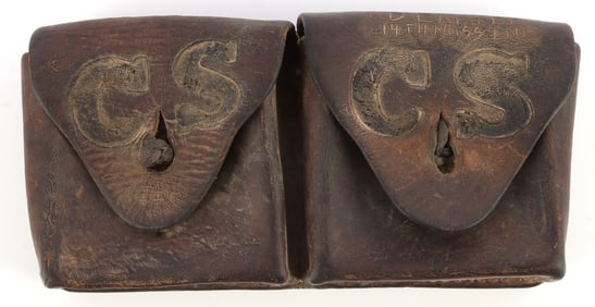 US CIVIL WAR QUALITY REENACTORS CARTRIDGE POUCH