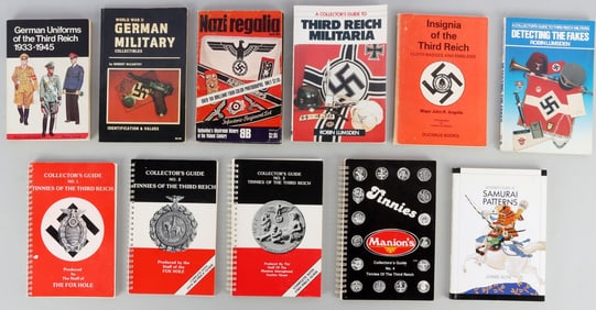 LOT OF 11 WWII GERMAN THIRD REICH REFERENCE BOOKS