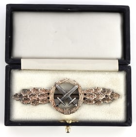 WWII GERMAN AIR TO GROUND  CLASP OF THE LUFTWAFFE