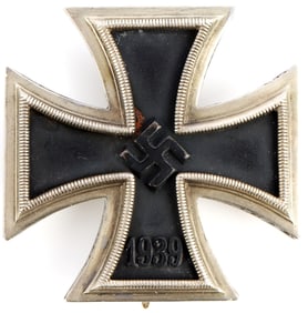 WWII GERMAN IRON CROSS FIRST CLASS SS NAMED