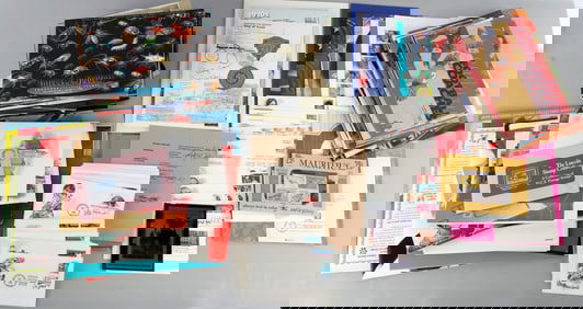 100+ U.S. POSTAL SERVICE FIRST DAY ISSUE STAMP LOT