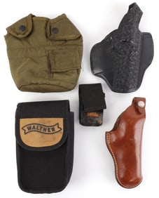 VINTAGE HOLSTERS BUCHEIMER DETECTIVE & DON HUME