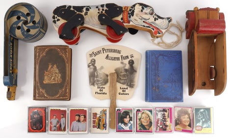 LOT ASSORTED VINTAGE TOYS & MEMORABILIA STAR WARS