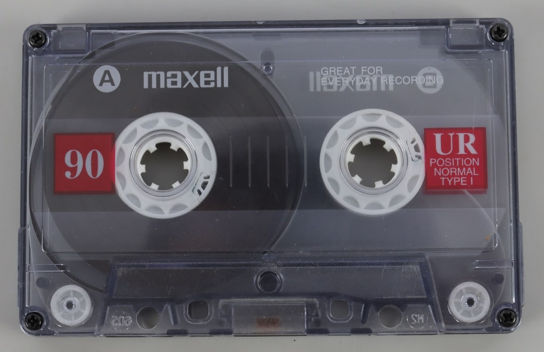 CHARLES MANSON PRISON CASSETTE TAPE RECORDING: Tape featuring Charles Manson, the leader of the Manson Family that was convicted of nine murders in 1969. This tape was recorded by Shannon Phillips, who received multiple calls from Manson and recor