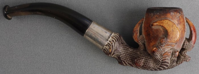 ORIENTAL DRAGON CLAW MEERSCHAUM PIPE