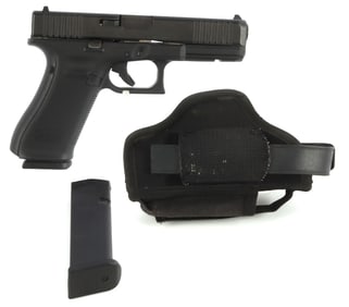 GLOCK 22 GEN 5 .40 S&W PISTOL + 2 MAGS & HOLSTER