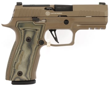 SIG CUSTOM WORKS P320 AXG SCORPION 9MM PISTOL