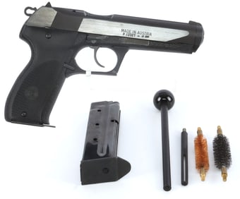 STEYR MODEL GB 9MM SEMI AUTO PISTOL WITH 2 MAGS