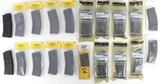 DEALERS LOT OF 20 AR-15 M16 M4 30 ROUND MAGAZINES