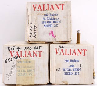 500 RDS RELOADED 38 SPECIAL AMMO LOT