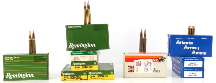 140 ROUNDS REMINGTON 30 06 SPRINGFIELD AMMUNITION