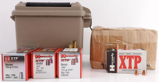 2000 CT 9MM LUGER RELOADING BULLET & BRASS CASES